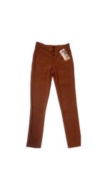 Pantaloni dama cu 3 nasturi in talie , Maro - PFP36 ,marime M