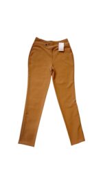 Pantaloni dama cu 2 nasturi in talie, Bej - PFP37, marime M