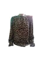 Bluza de dama animal print la baza gatului, PFP64 - imagine 2