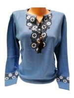 Bluze traditionale cu snur in fata , Dama PFP26 marime unica (S/M/L) - imagine 3