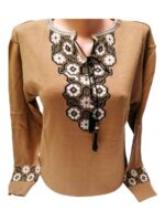 Bluze traditionale cu snur in fata , Dama PFP26 marime unica (S/M/L) - imagine 6