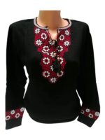 Bluze traditionale cu snur in fata , Dama PFP26 marime unica (S/M/L) - imagine 2