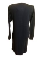 Rochie bumbac cu buzunare si imprimeu pasare in fata PFP10 - imagine 3