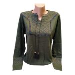 Bluze traditionale cu snur in fata, Dama PFP186 - imagine 3